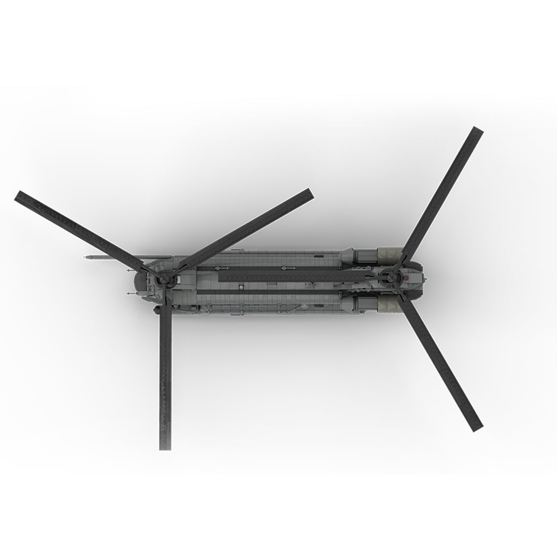 MOC - 227856 BOEING MH - 47E | SPEC OPS - 1:35 Scale Building Blocks - LesDiy -