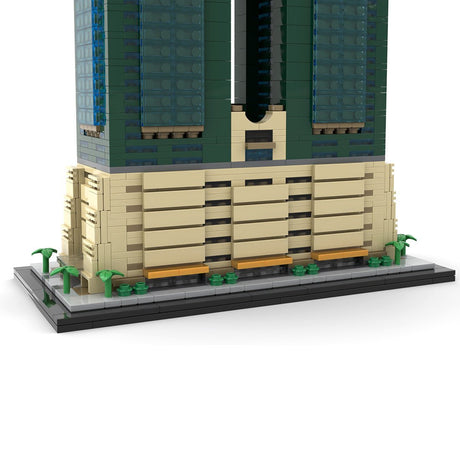 MOC - 228175 85 Sky Tower 1:800 Scale Building Blocks - LesDiy - Building Blocks