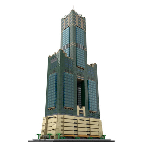 MOC - 228175 85 Sky Tower 1:800 Scale Building Blocks - LesDiy - Building Blocks