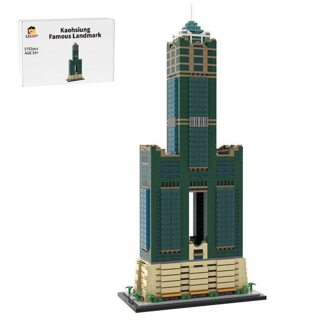 MOC - 228175 85 Sky Tower 1:800 Scale Building Blocks - LesDiy - Building Blocks