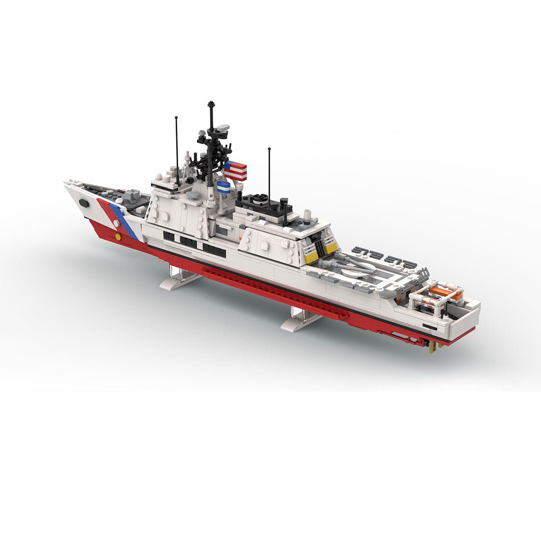 MOC - 229602 USCG National Security Cutter Building Blocks - LesDiy -