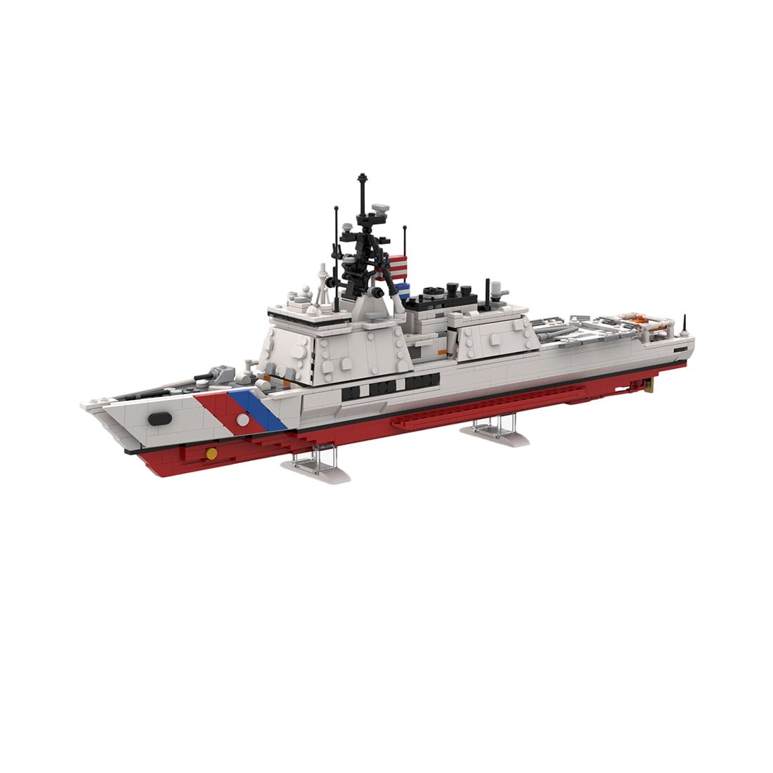 MOC - 229602 USCG National Security Cutter Building Blocks - LesDiy -