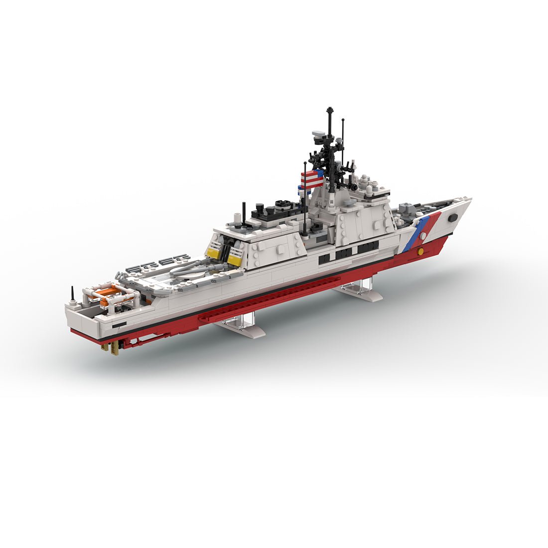 MOC - 229602 USCG National Security Cutter Building Blocks - LesDiy -