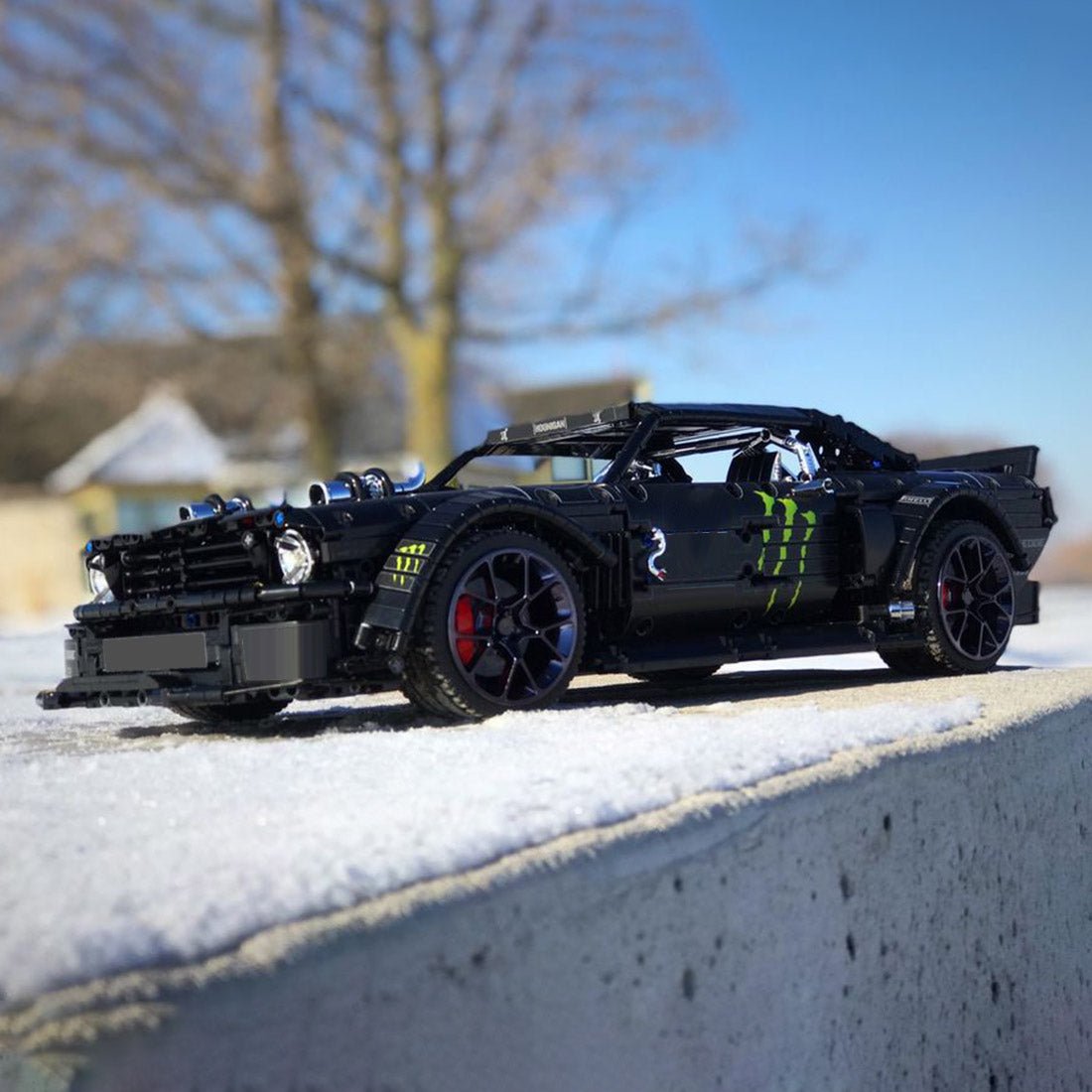 MOC - 22970 Ford Mustang Hoonicorn V2 - Dynamic - LesDiy -