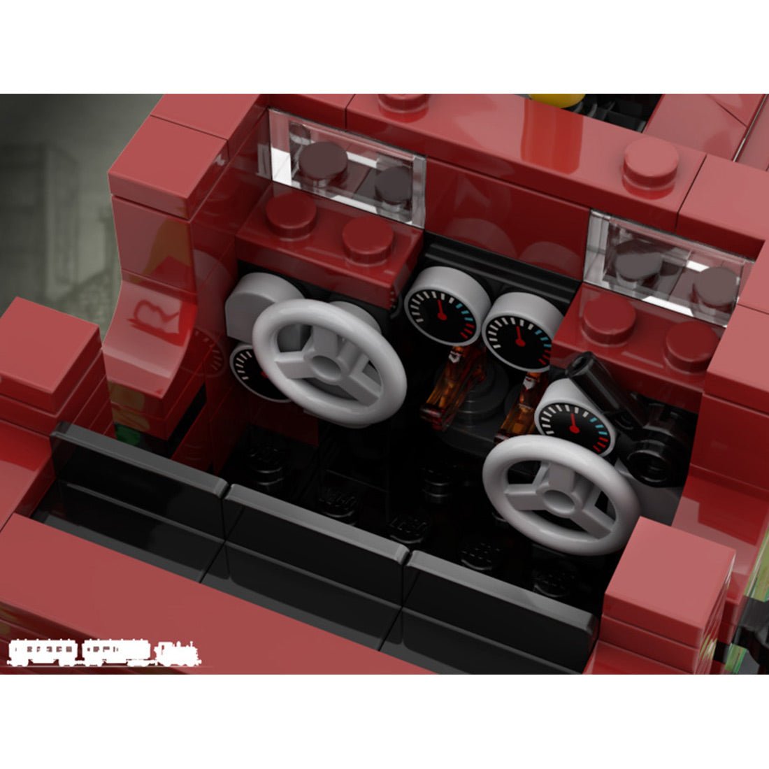 MOC - 229762 GWR 5700 Class Diorama Building Blocks - LesDiy -