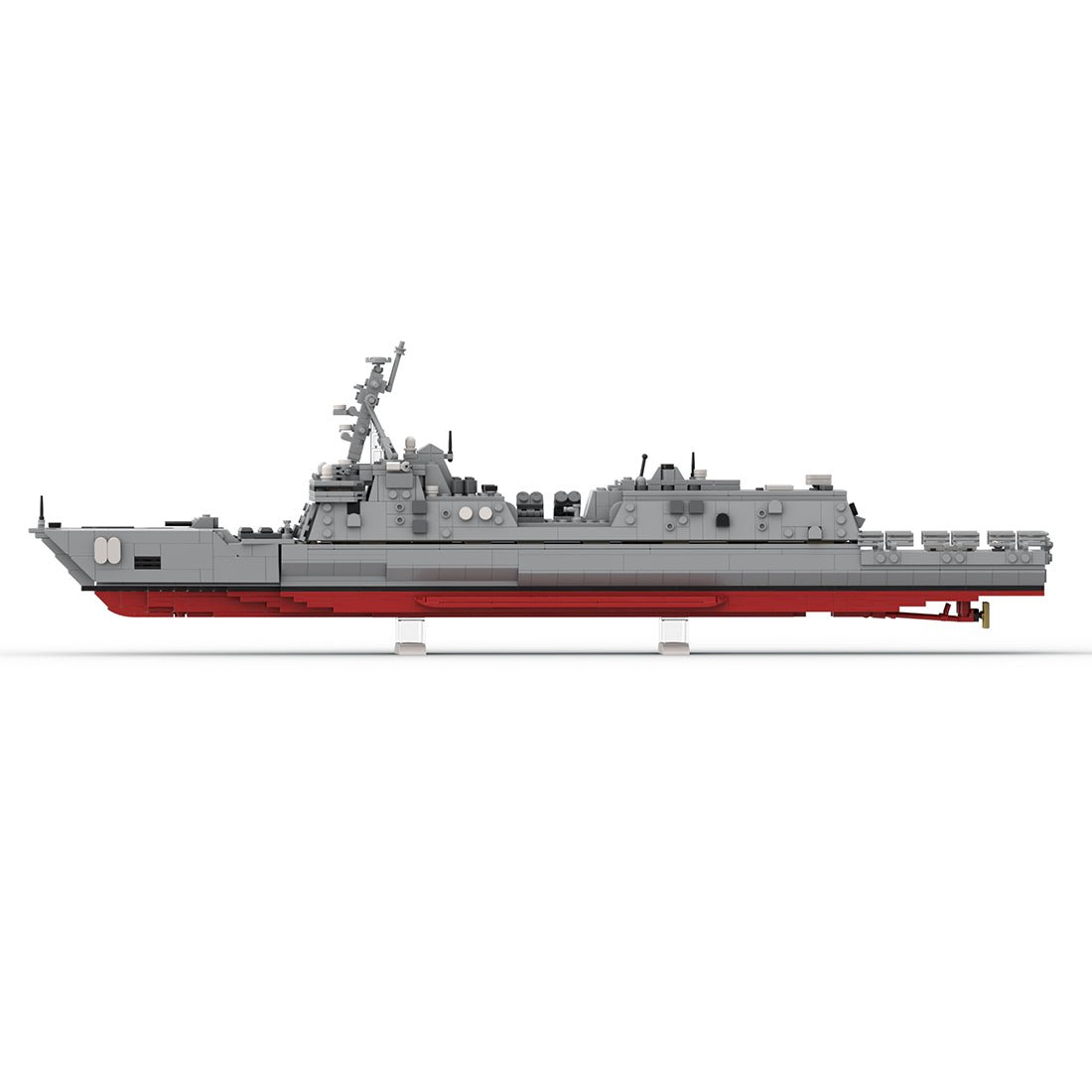 MOC - 229894 USS Constellation - class frigate Building Blocks - LesDiy -