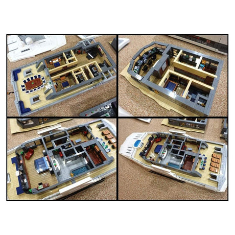 MOC - 230069 Ultra MEGA Yacht - 48,000 Parts - Mini - Fig Scale Building Blocks - LesDiy - Building Blocks