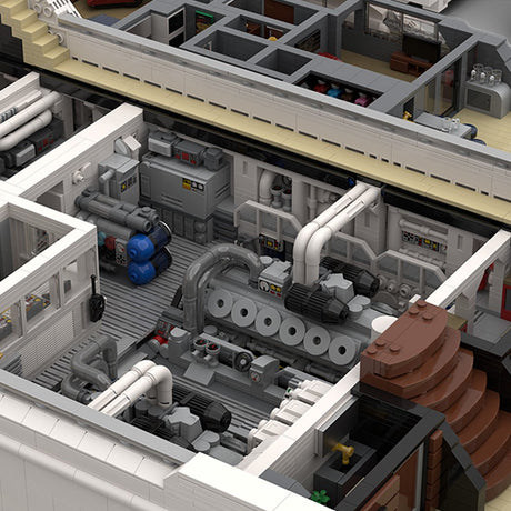 MOC - 230069 Ultra MEGA Yacht - 48,000 Parts - Mini - Fig Scale Building Blocks - LesDiy - Building Blocks