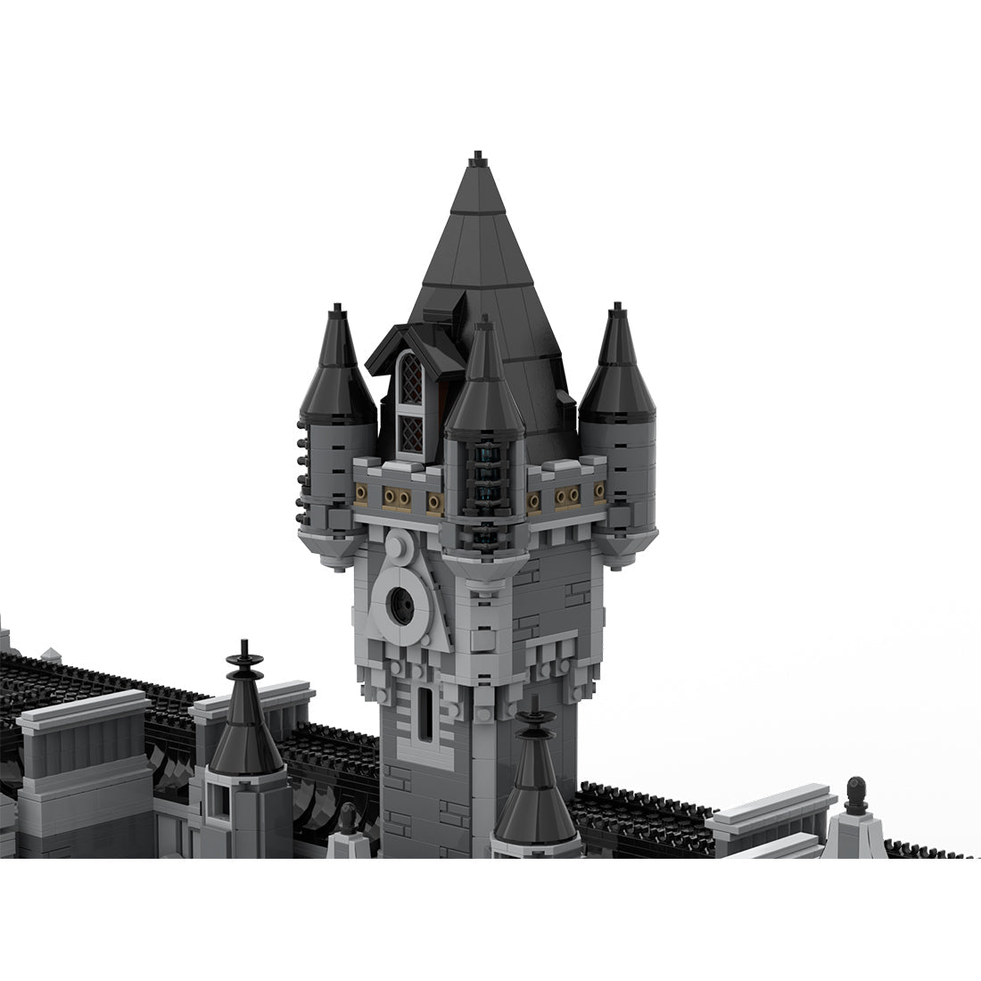 MOC - 231489 Gothic Castle Building Blocks - LesDiy - Building Blocks -