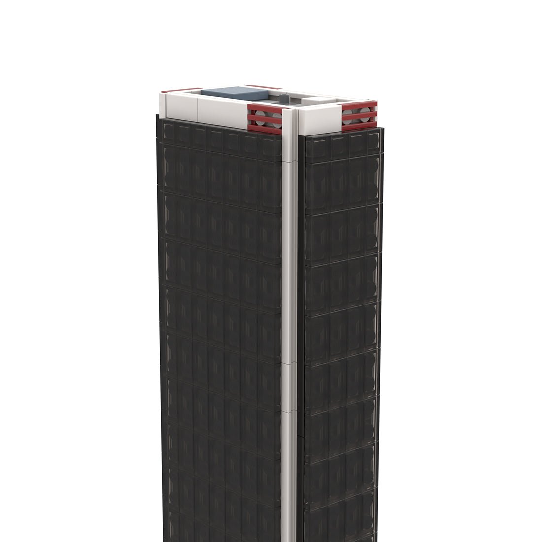 MOC - 231911 Aon Center Los Angeles - 1/800 Scale Building Blocks - LesDiy - Building Blocks -