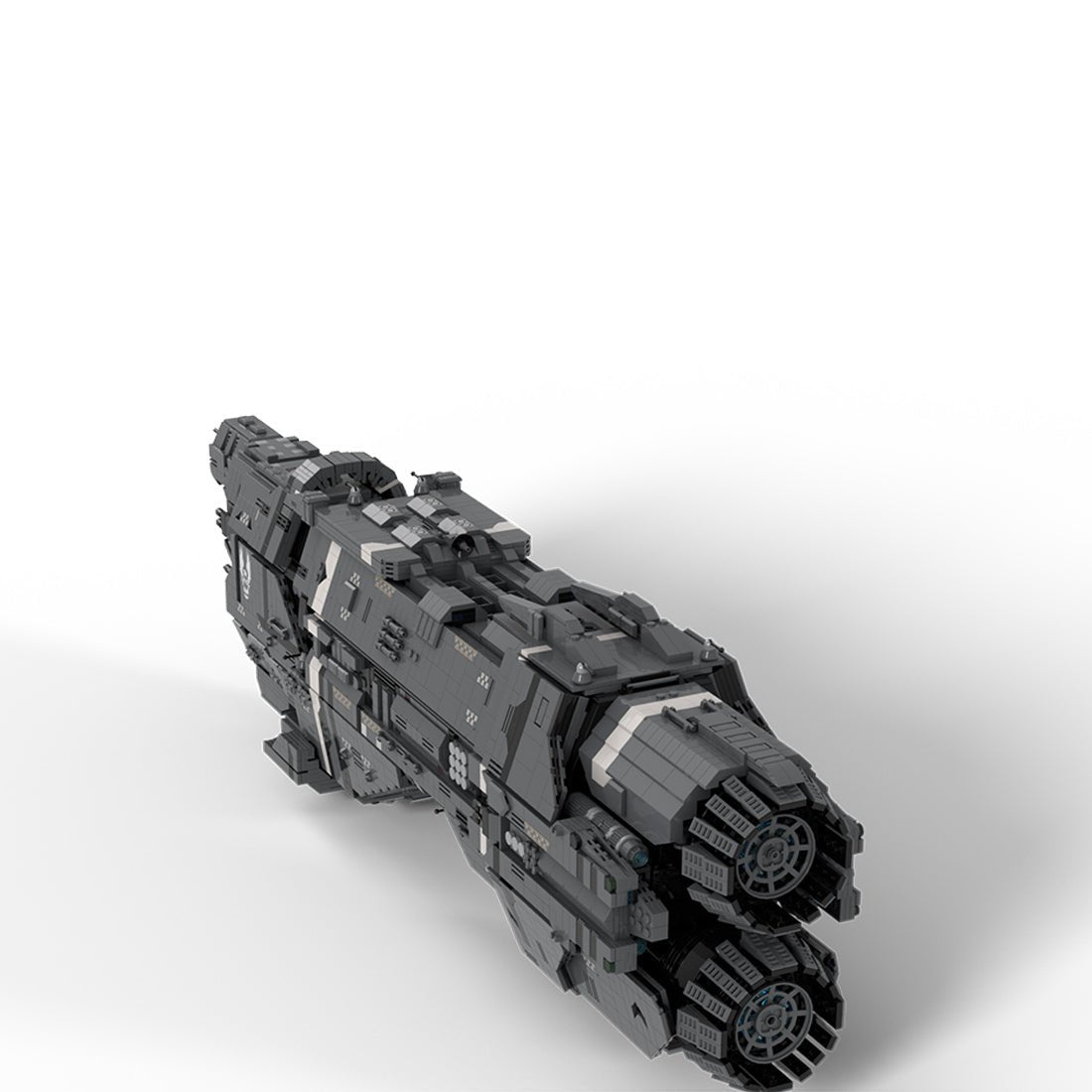 MOC - 231999 Heavy Cruiser Battleship Building Blocks - LesDiy - building blocks