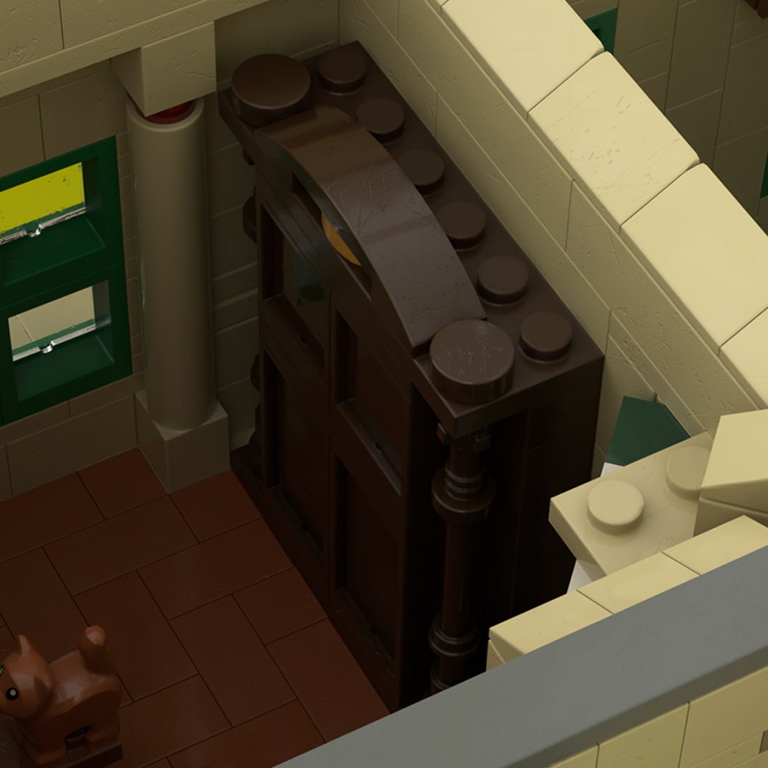 MOC - 233257 Ha Noi Old Street Building Blocks - LesDiy -