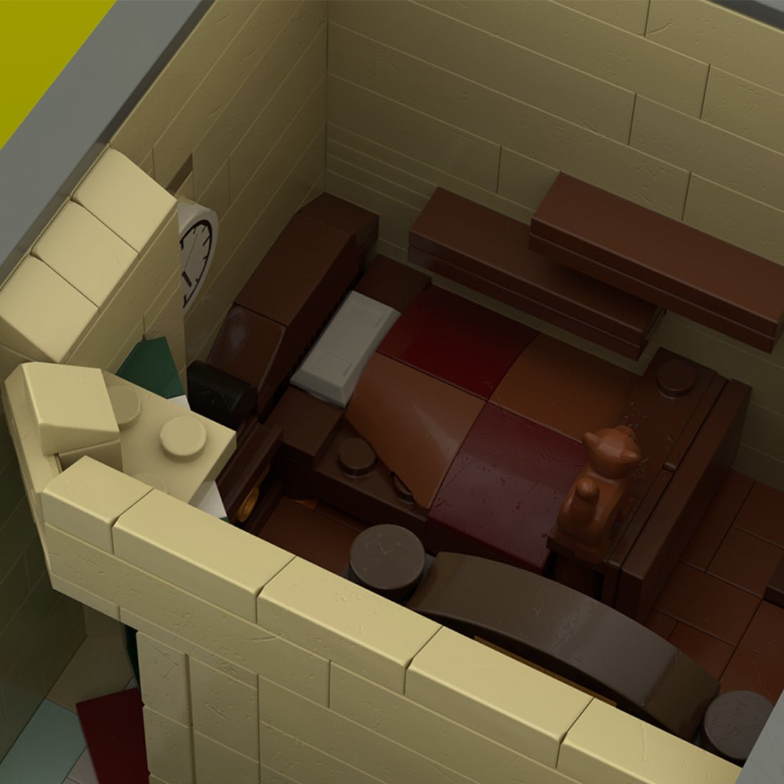 MOC - 233257 Ha Noi Old Street Building Blocks - LesDiy -