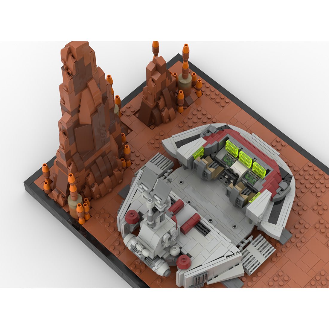 MOC-234382 Republic Forward Command Center Building Blocks-LesDiy-MOC-