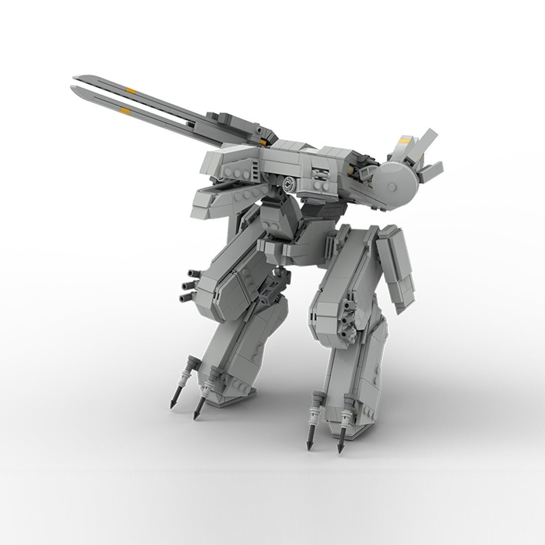 MOC - 234425 Metal Gear Solid | METAL GEAR REX - 1:70 Scale Building Blocks - LesDiy -