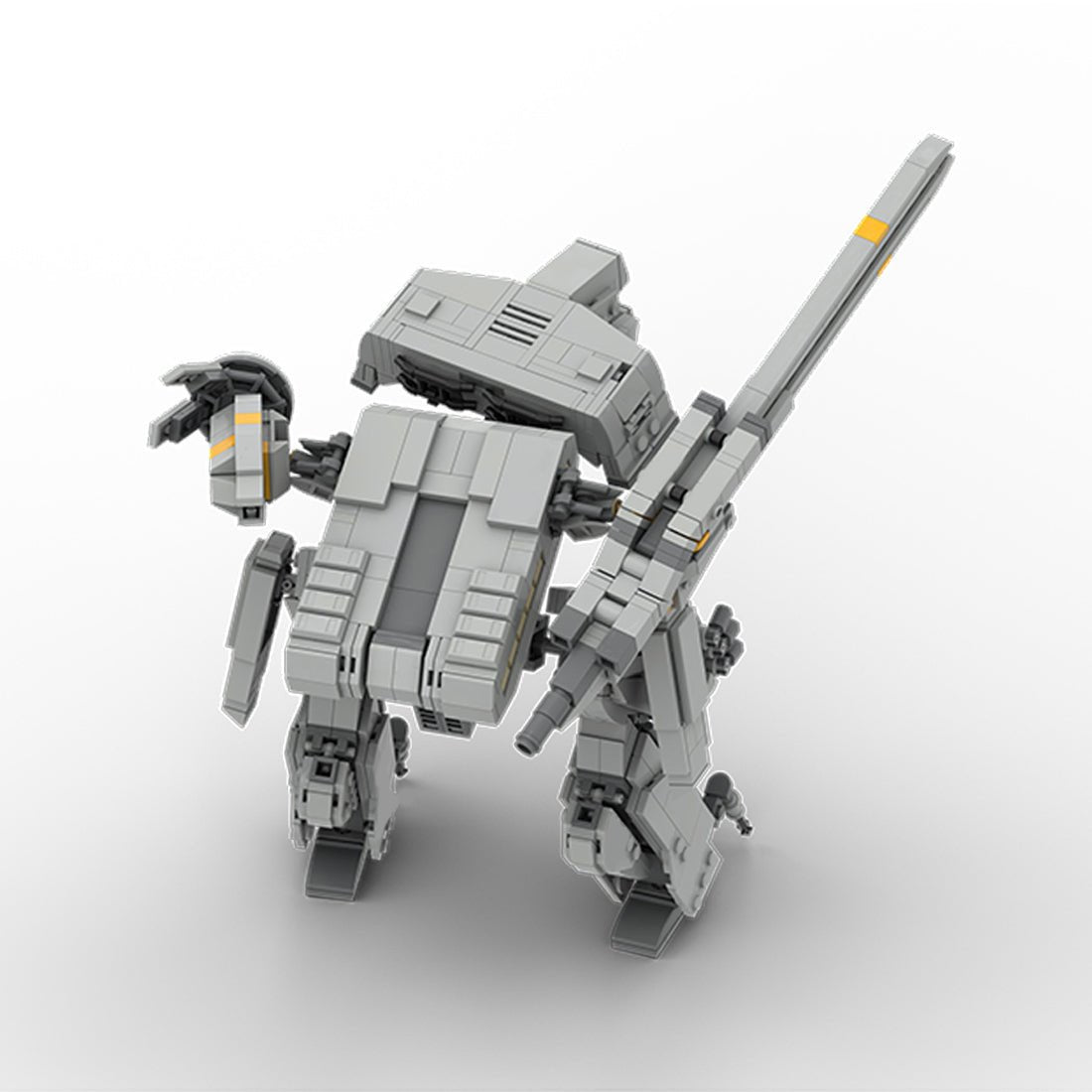 MOC - 234425 Metal Gear Solid | METAL GEAR REX - 1:70 Scale Building Blocks - LesDiy -