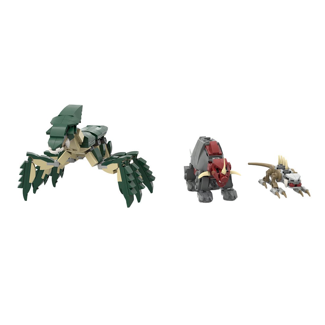 MOC-237920 Geonosis Arena Beasts Building Blocks Set-LesDiy-MOC-
