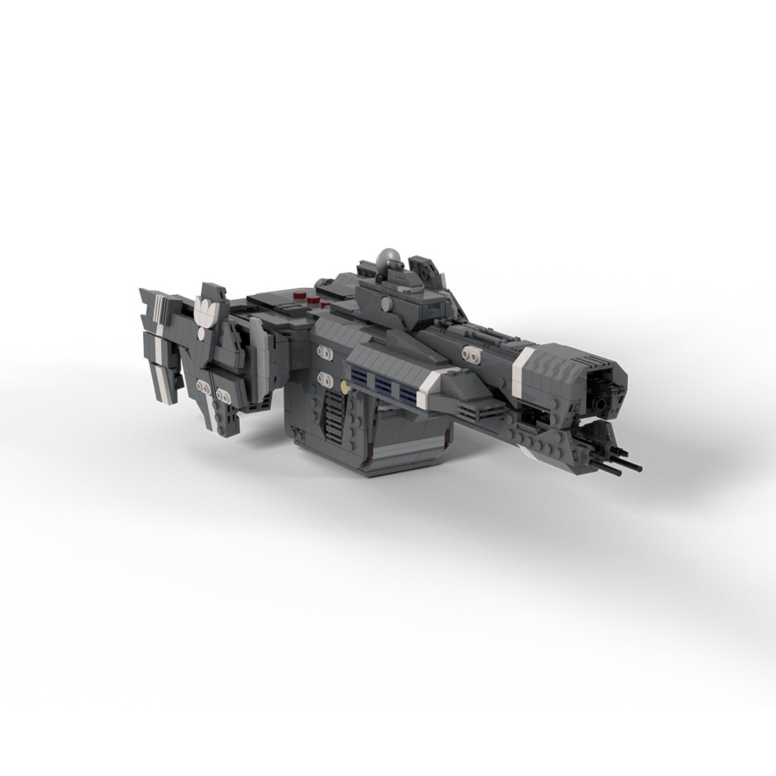 MOC - 239213 Charon - class light Frigate - UNSC Aegis Fate Building Blocks - LesDiy - building blocks