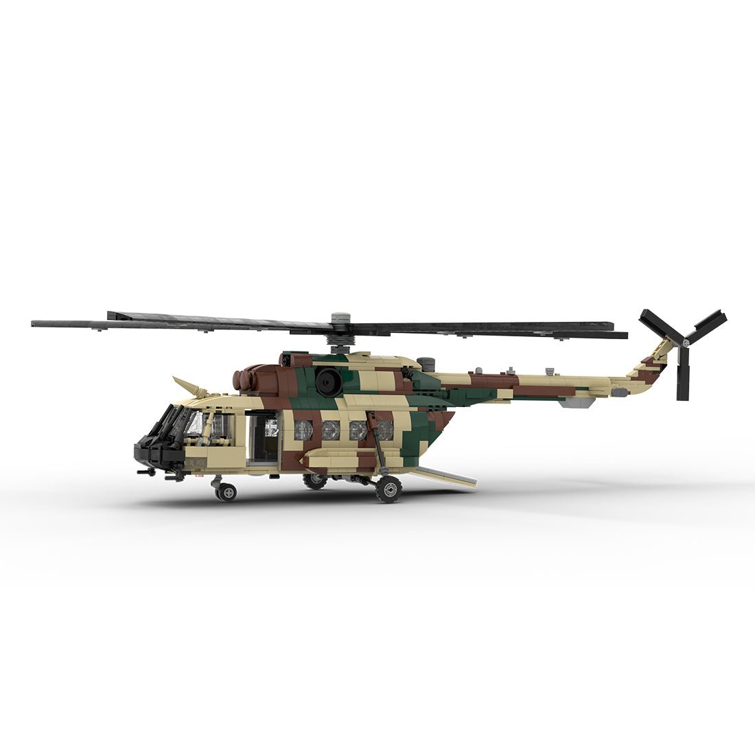 MOC - 239414 1/35 Scale MIL Mi - 17 Building Blocks - LesDiy - building blocks