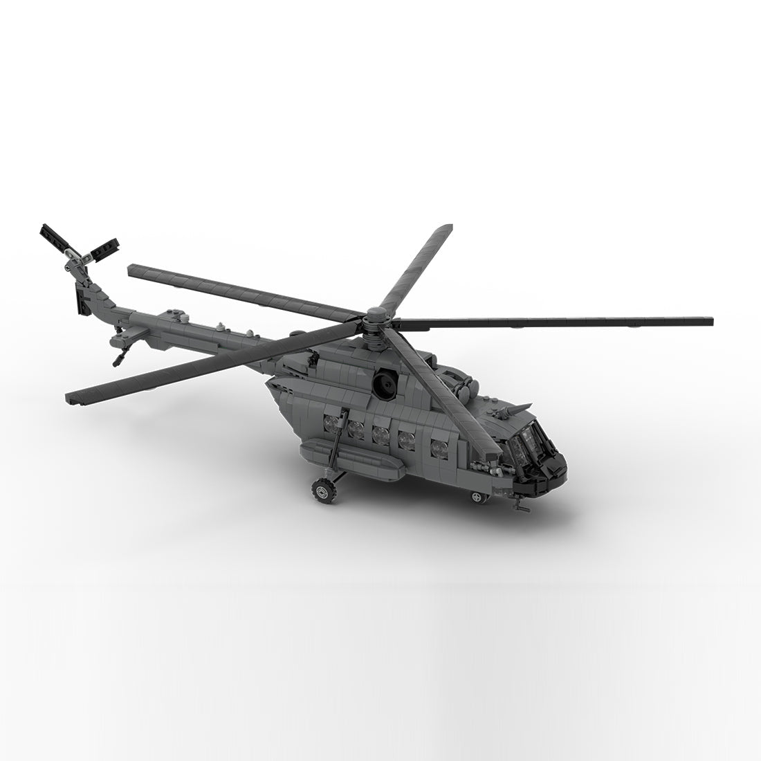 MOC - 239414 1/35 Scale MIL Mi - 17 Building Blocks - LesDiy - building blocks