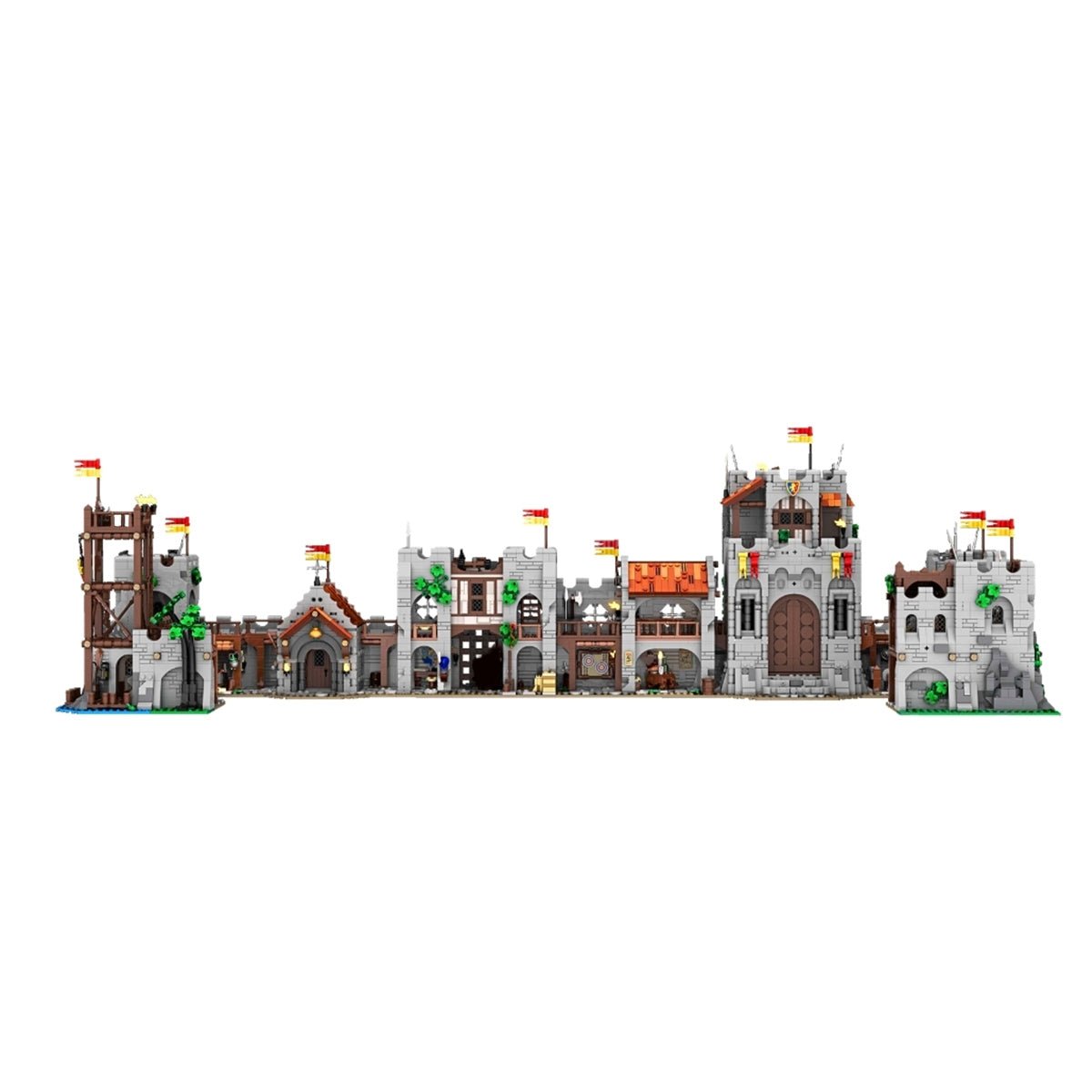 MOC - 240878 Lux Leonis Castle Building Blocks - LesDiy -