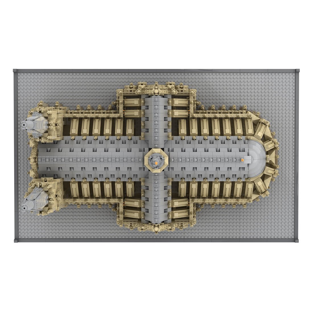 MOC - 241011 Gothic Cathedral Building Blocks - LesDiy - MOC