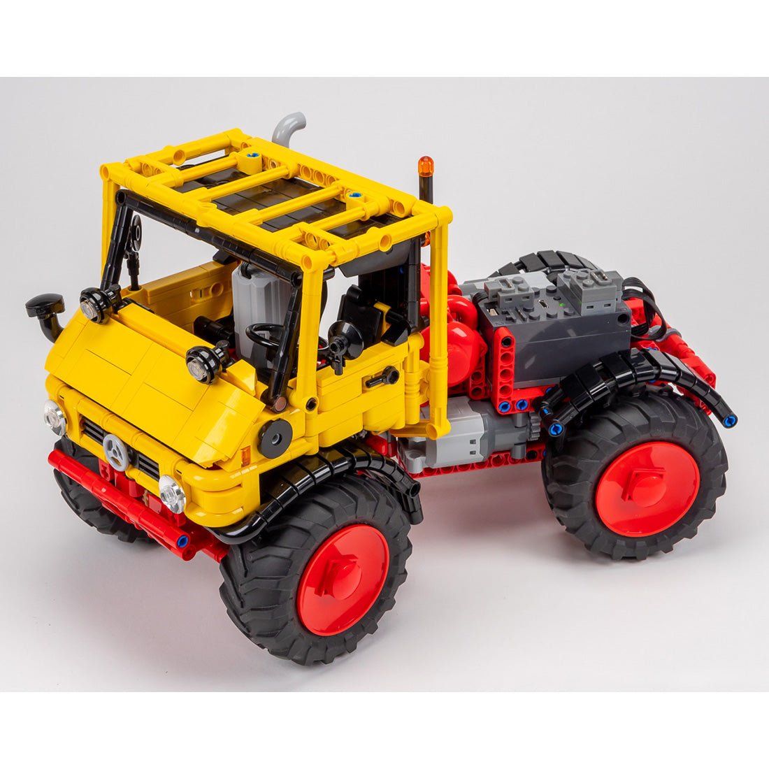 MOC-241304 Werner Uniknick 4WD Forestry Truck Building Blocks-LesDiy-MOC-
