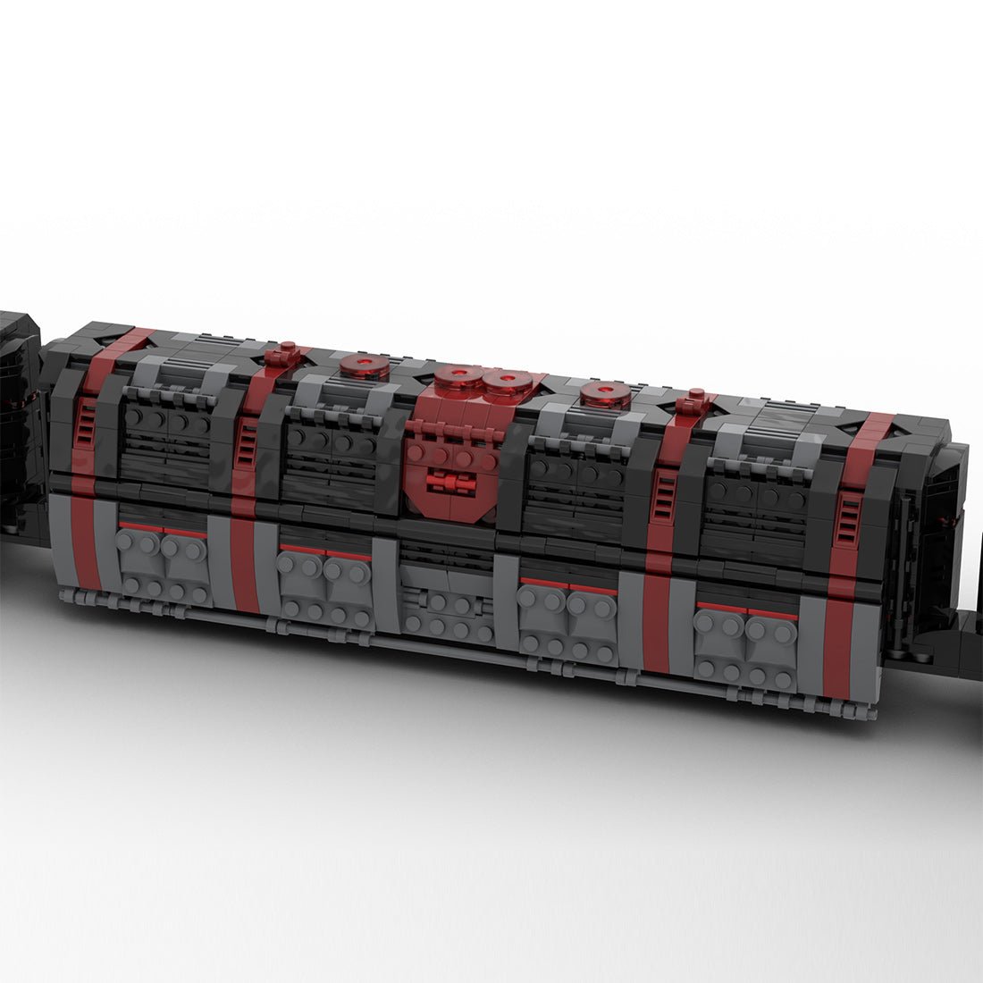 MOC - 241591 Bolt X 'Eras' Troop Transport / Recon Train Building Blocks - LesDiy - MOC