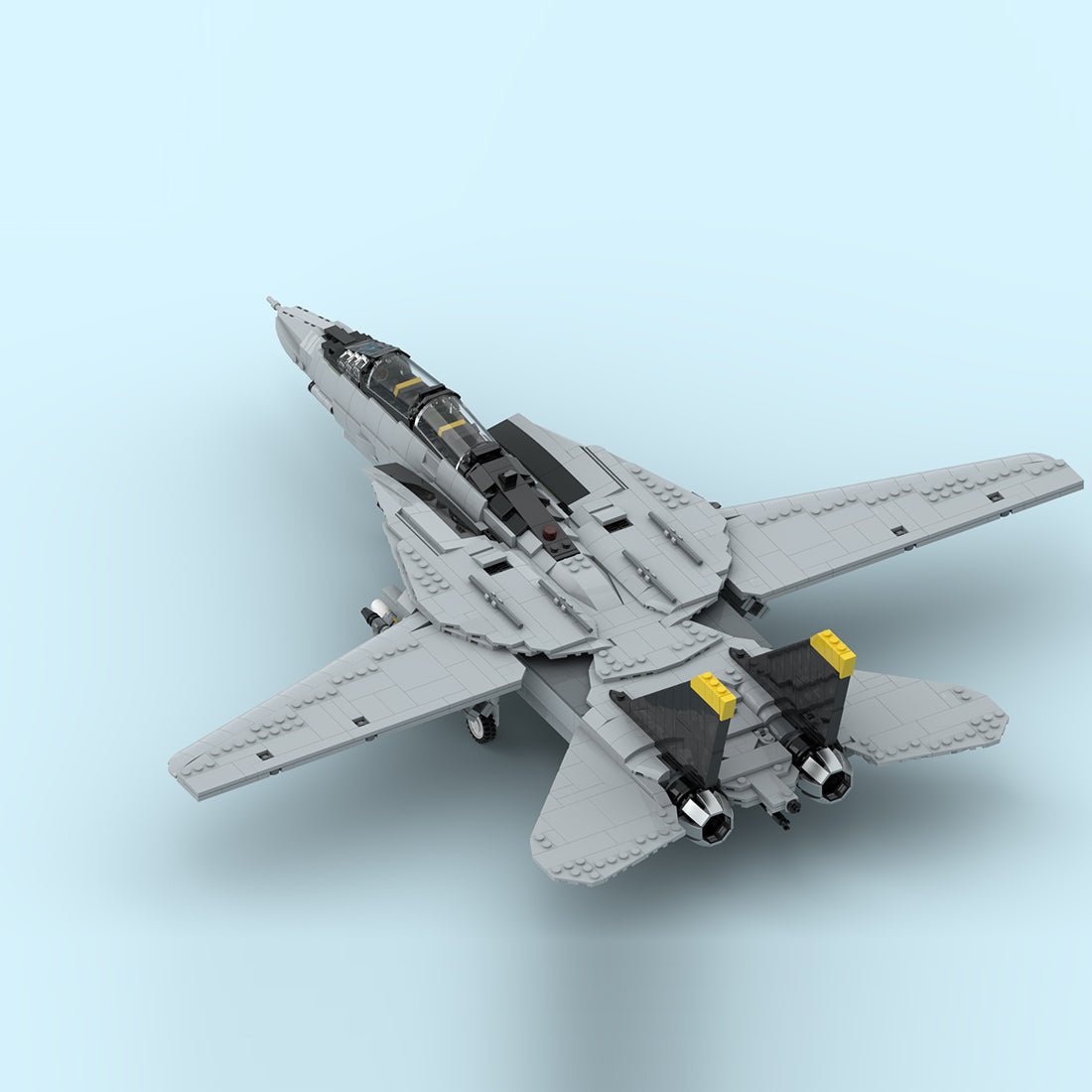 MOC - 241734 F - 14 Tomcat Building Blocks - LesDiy - Building Blocks