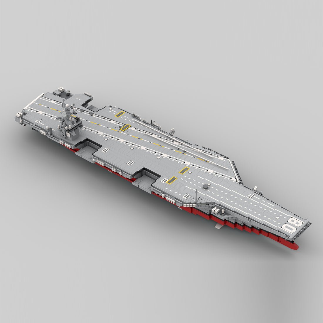 MOC - 241814 USS Enterprise (CVN - 80) Building Blocks - LesDiy -