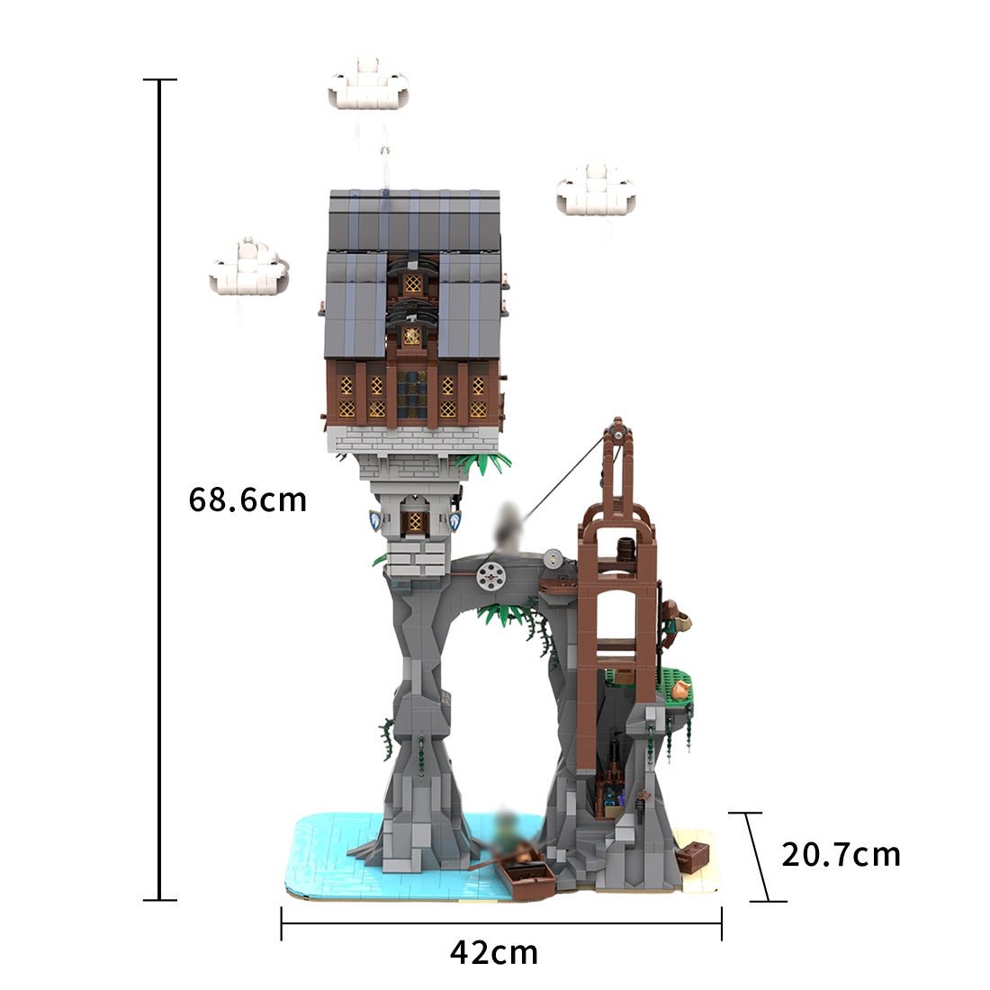 MOC - 242193 Library of Spells Building Blocks - LesDiy - Building Blocks