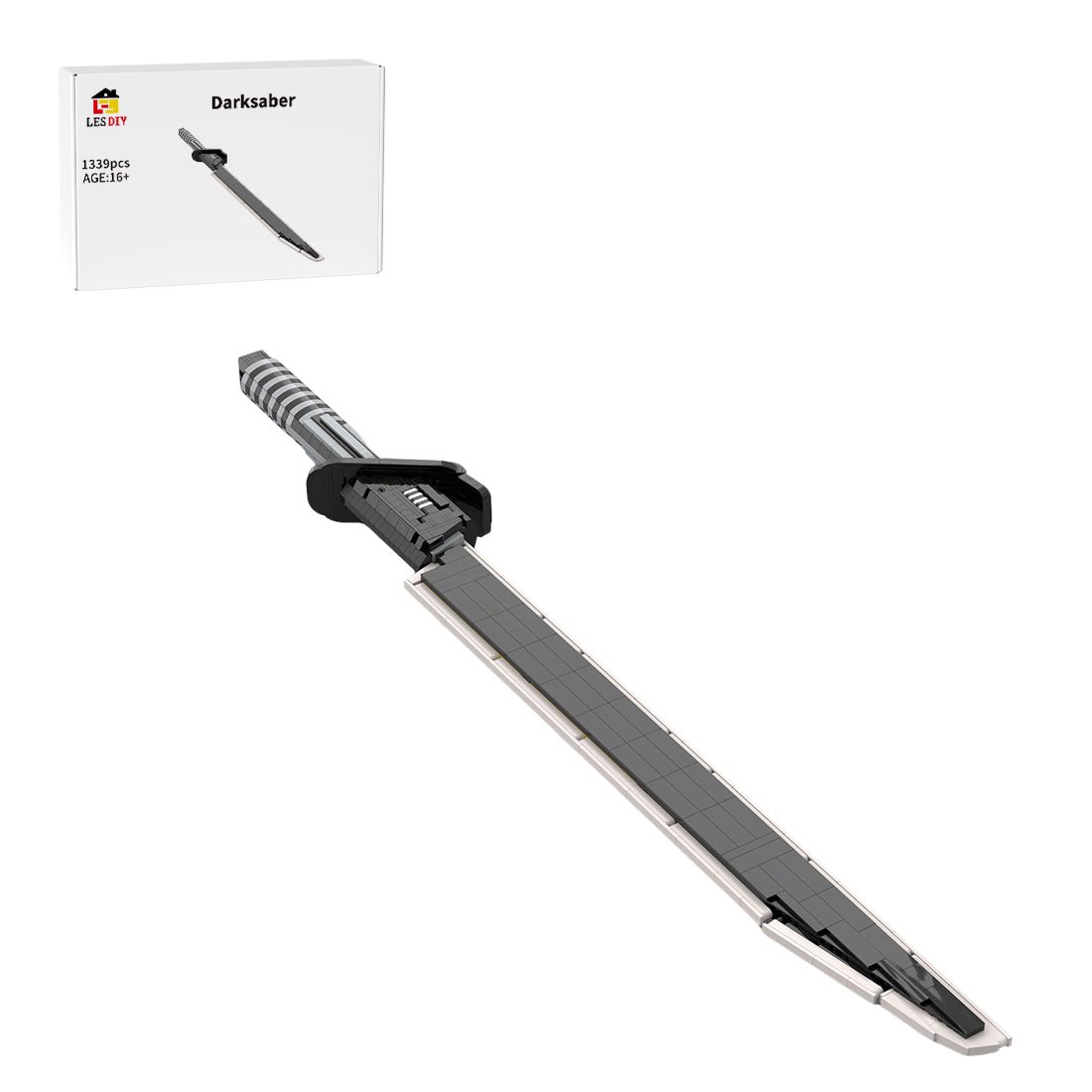 MOC - 242451 Darksaber 1:1 Scale - Detachable Building Blocks - LesDiy - Building Blocks