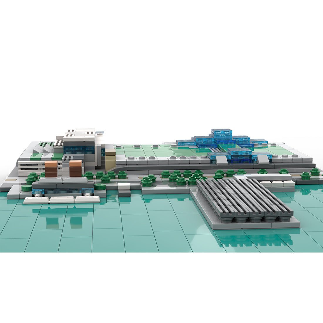 MOC - 243095 1/2000 Scale Manhattan Midtown Javits Center Building Blocks - LesDiy - Building Blocks