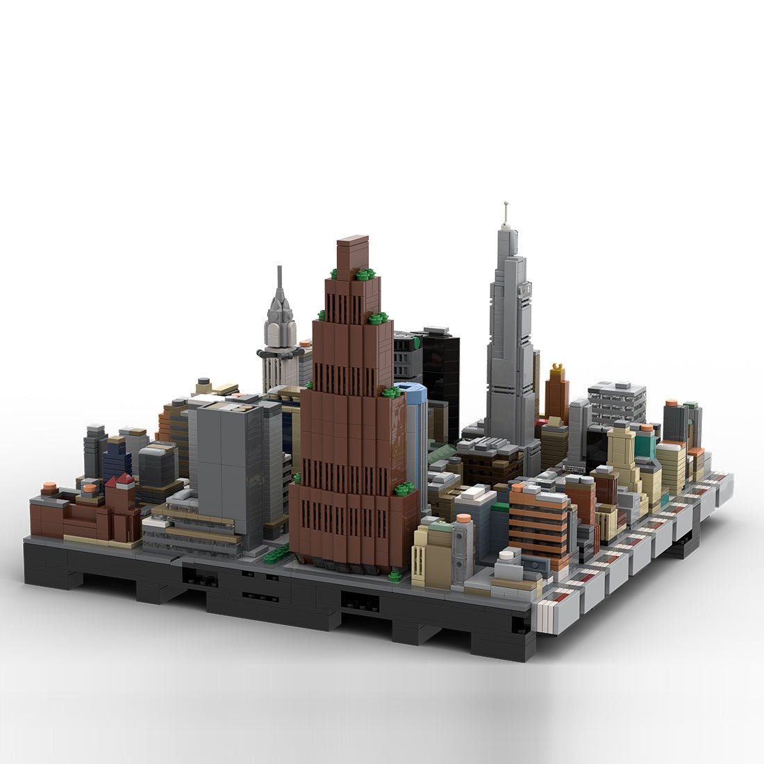 MOC - 243095 1/2000 Scale Midtown Manhattan Grand Central Buildig Blocks - LesDiy - Building Blocks
