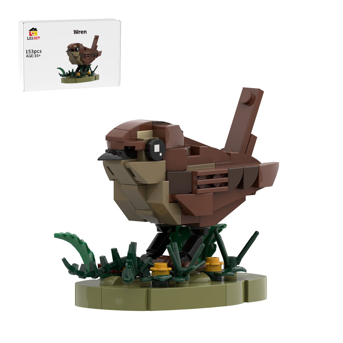 MOC - 244558 Nature - Themed Bird Building Blocks - LesDiy - Building Blocks