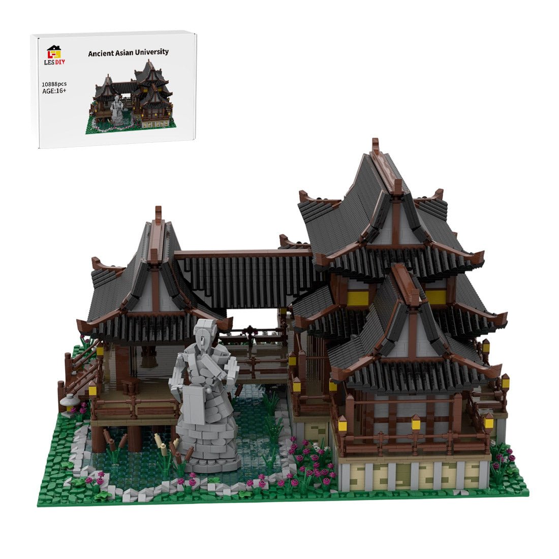 MOC - 247749 East Asian University Architecture Building Blocks - LesDiy - Building Blocks -