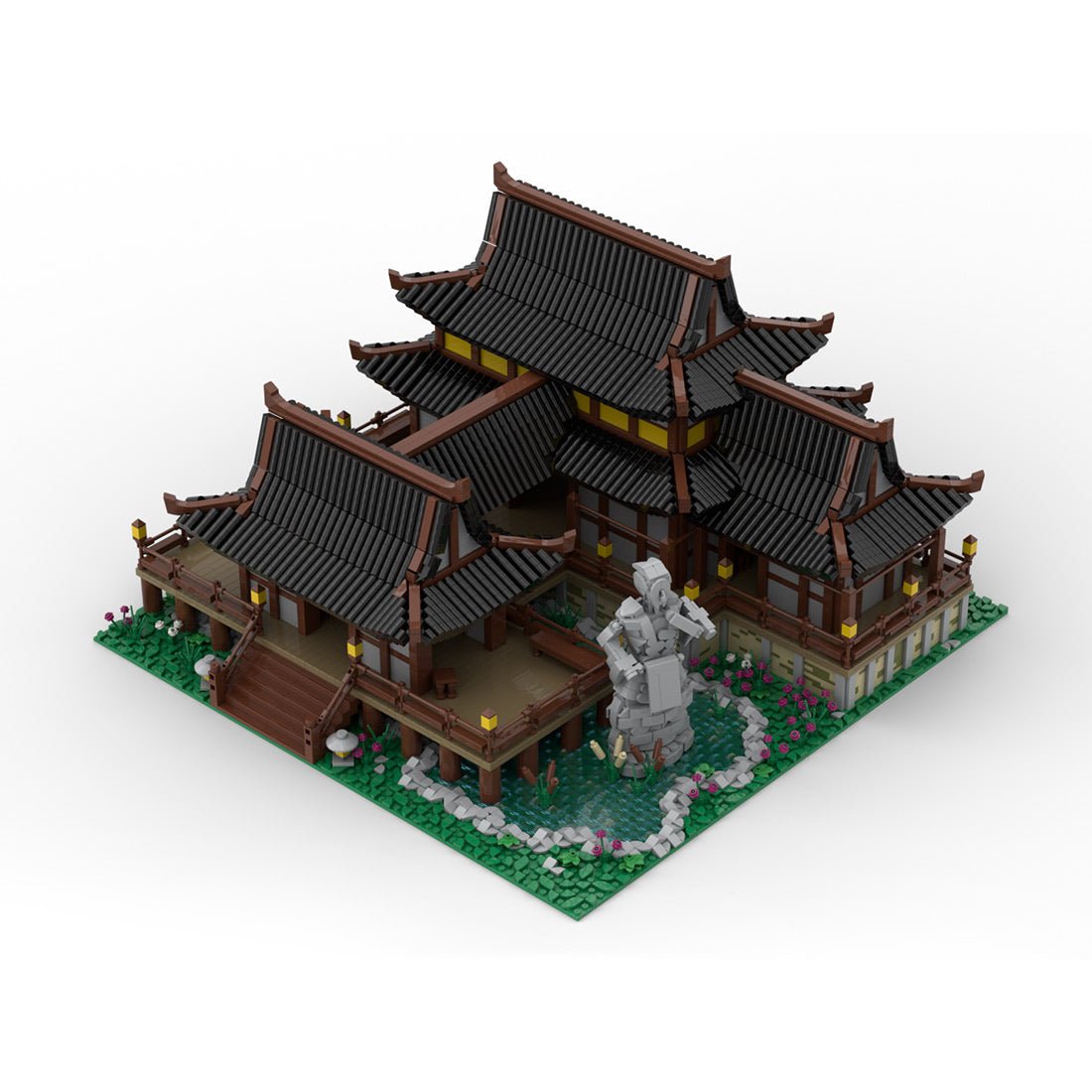 MOC - 247749 East Asian University Architecture Building Blocks - LesDiy - Building Blocks -