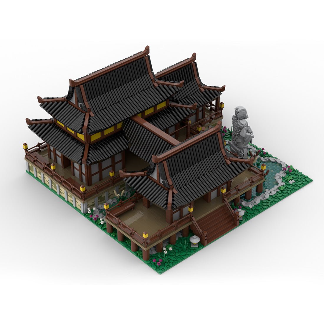 MOC - 247749 East Asian University Architecture Building Blocks - LesDiy - Building Blocks -