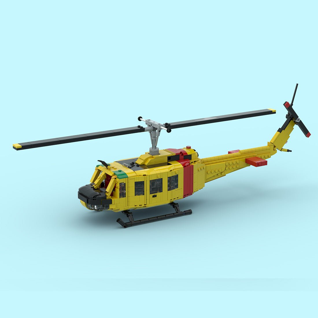 MOC-249633 CH-118 Iroquois Building Blocks-LesDiy-MOC-