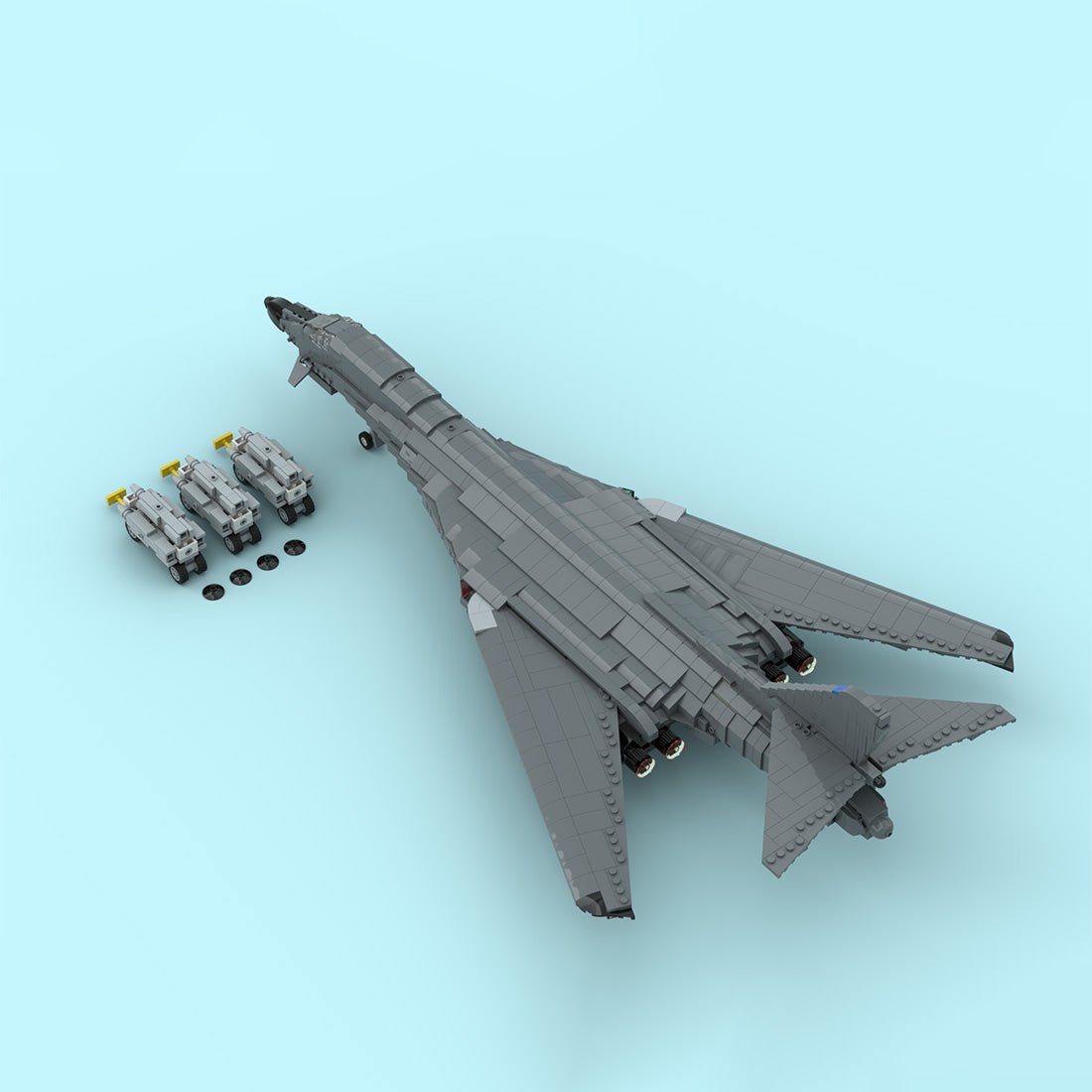MOC-251343 B-1B Lancer Building Blocks-LesDiy-MOC-