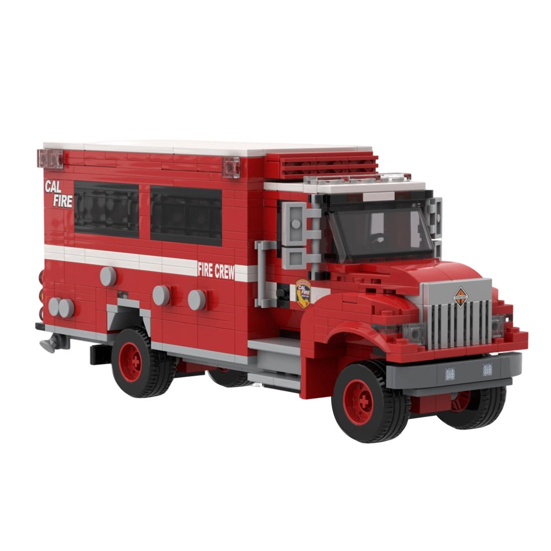 MOC - 252487 2021 BME Intl. Crew Carrier CAL FIRE Building Blocks - LesDiy -