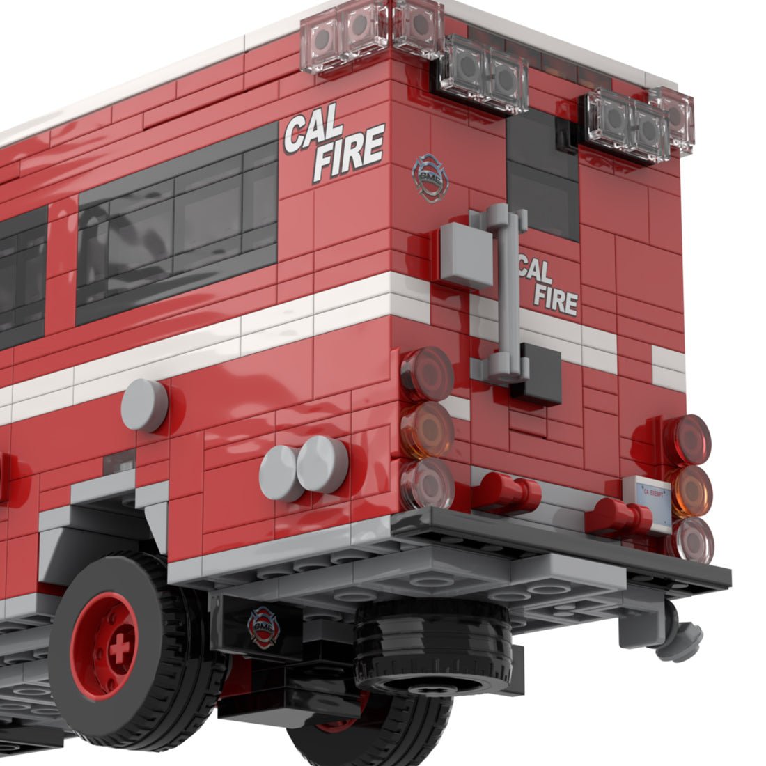 MOC - 252487 2021 BME Intl. Crew Carrier CAL FIRE Building Blocks - LesDiy -