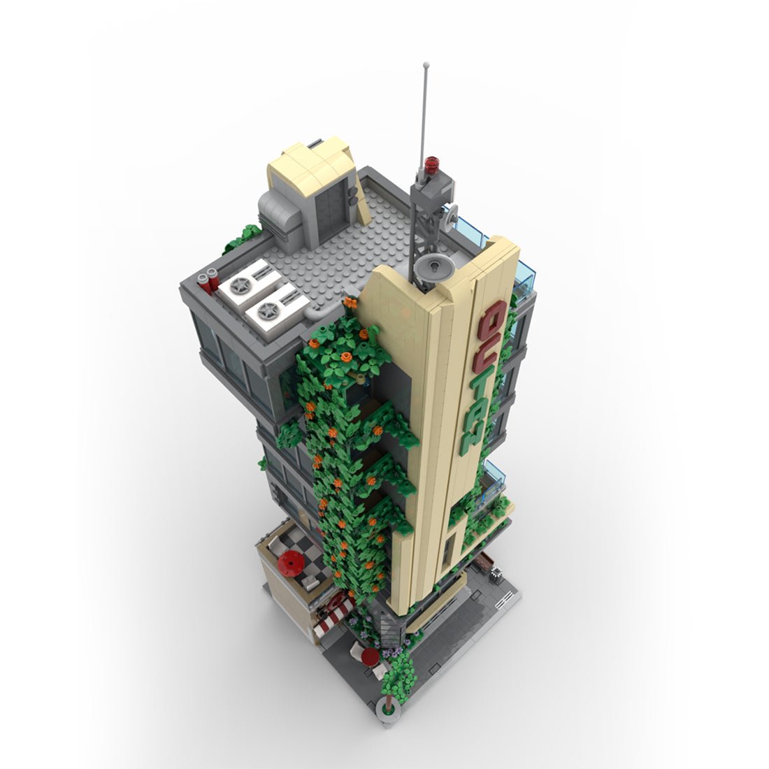 MOC - 254356 Modern Skyscraper Building Blocks - LesDiy - MOC -