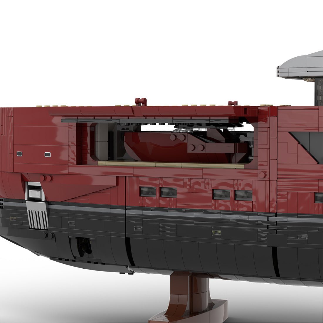 MOC - 254412 VELETTA Superyacht Building Blocks - LesDiy -