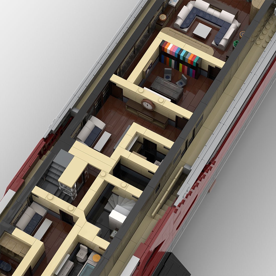 MOC - 254412 VELETTA Superyacht Building Blocks - LesDiy -