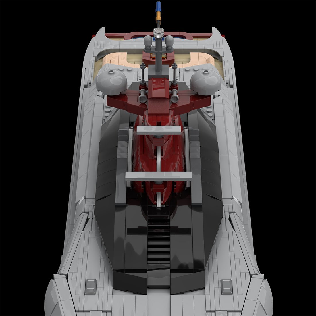 MOC - 254412 VELETTA Superyacht Building Blocks - LesDiy -