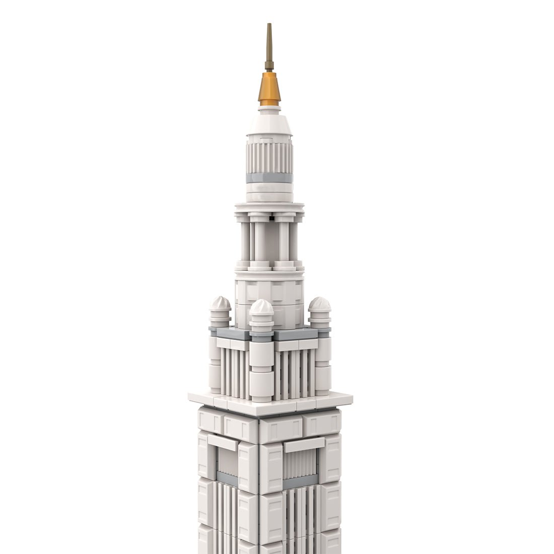 MOC-254906 1/800 Scale Terminal Tower Building Blocks-LesDiy -
