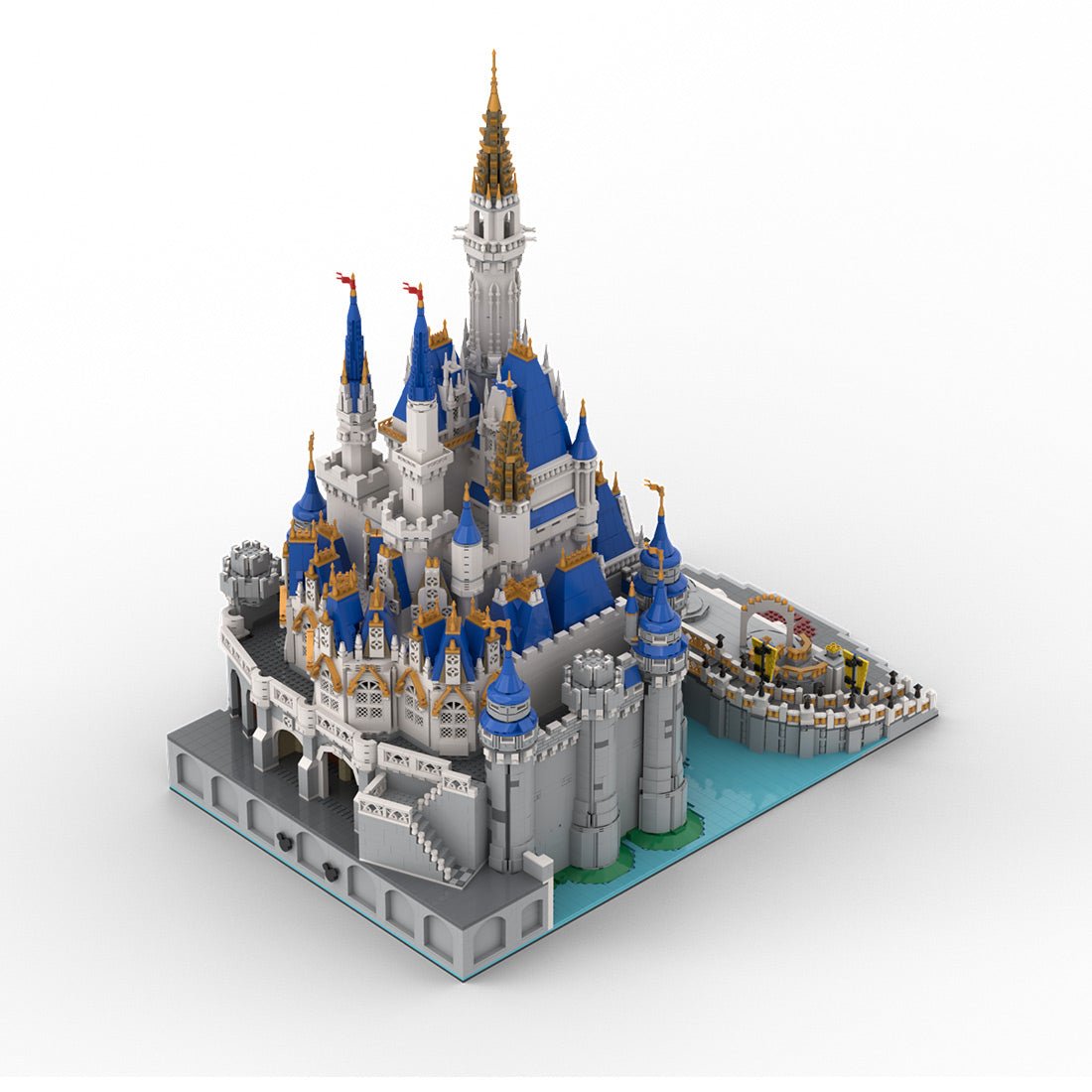 MOC - 254957 Fairy Tale Castle Building Blocks - LesDiy - Building Blocks -