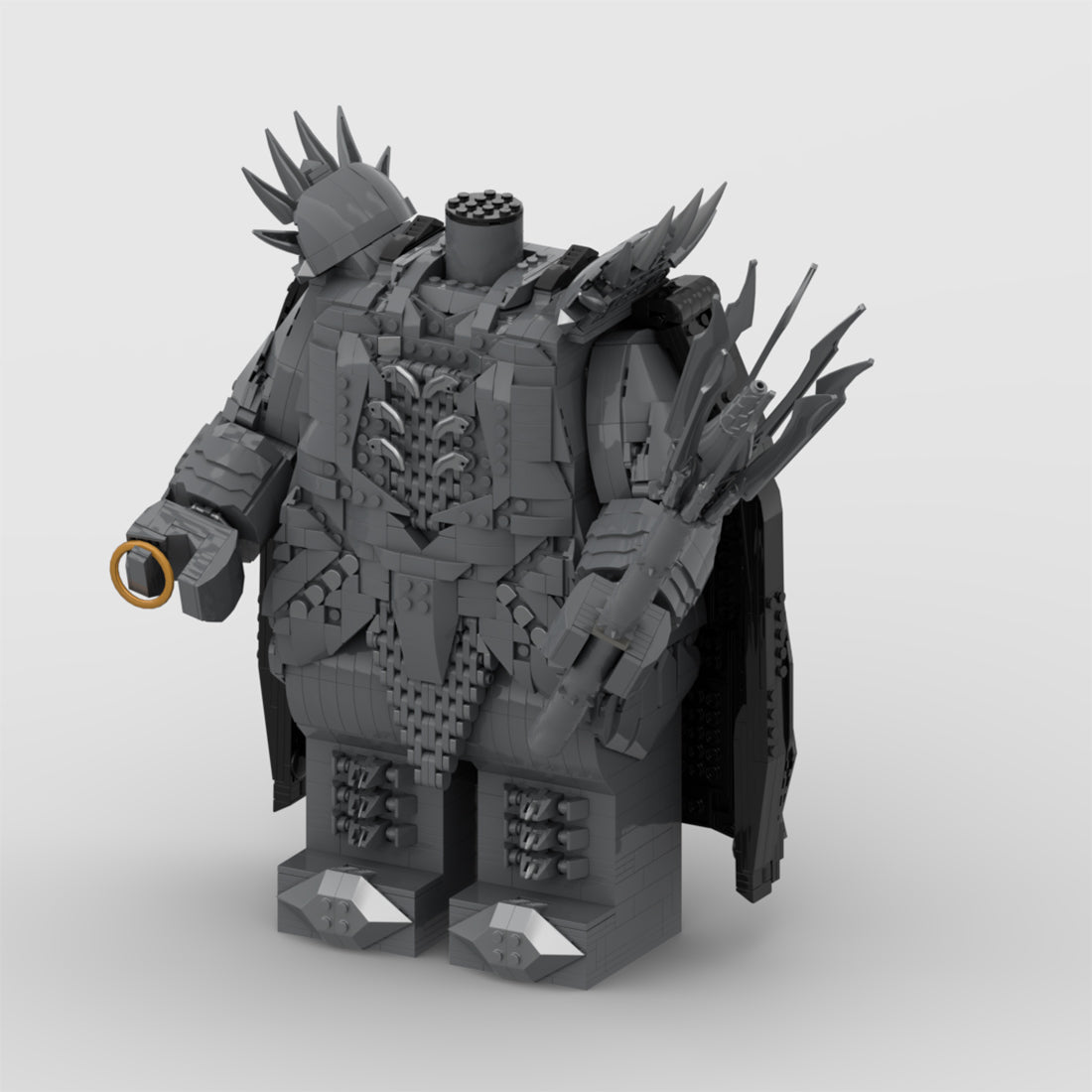 MOC - 256276 The Lord of the Ring - Sauron megafigure Building Blocks - LesDiy -