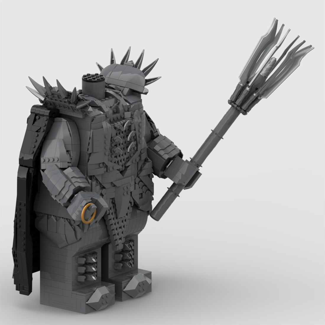 MOC - 256276 The Lord of the Ring - Sauron megafigure Building Blocks - LesDiy -
